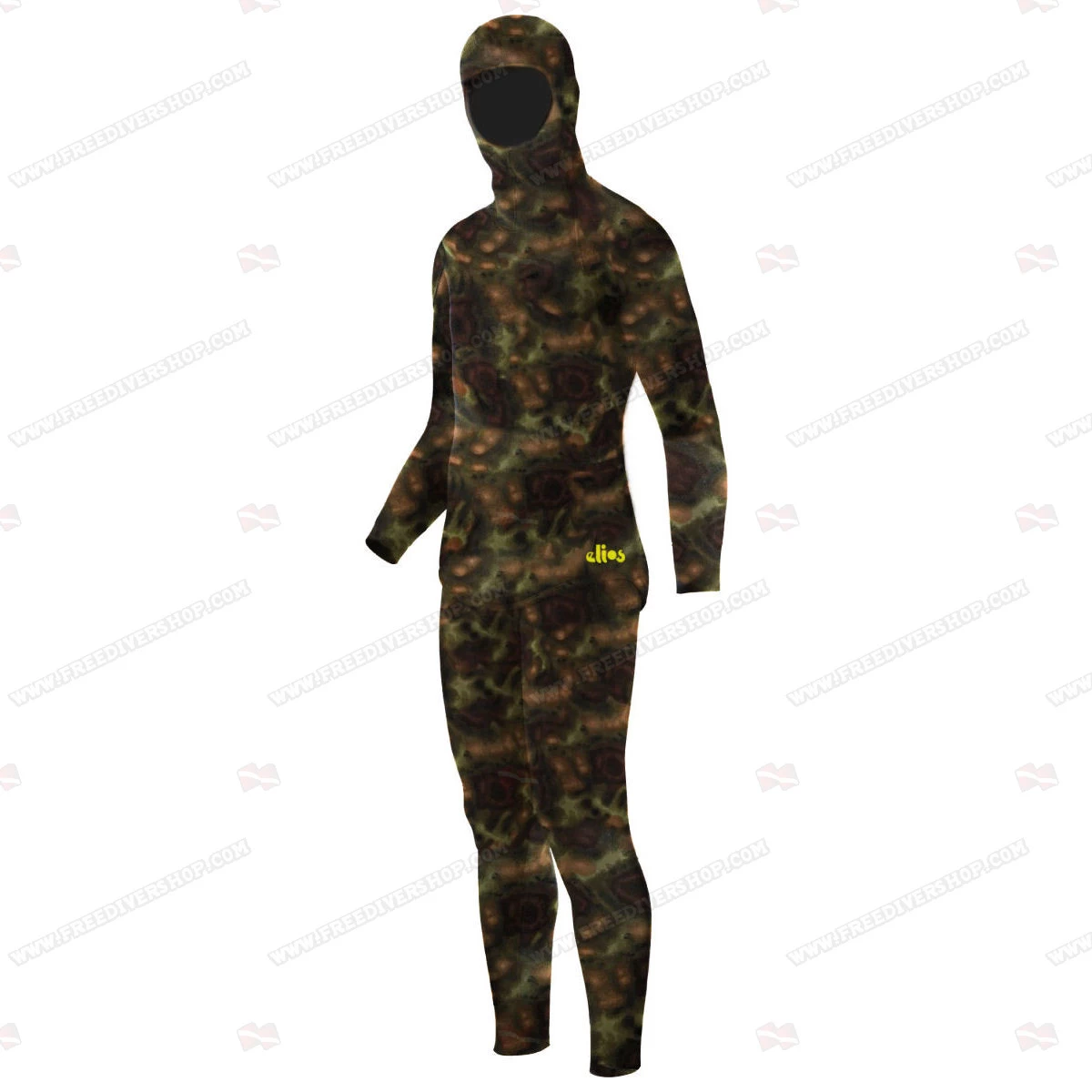 Elios Mimetic Camouflage Wetsuit 3 Elios Mimetic Camouflage Wetsuit