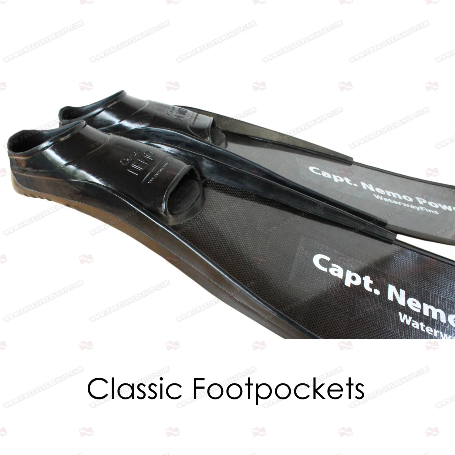 WaterWay Capt. Nemo Carbon Power Fins 6 WaterWay Capt. Nemo Carbon Power Fins - Image 4