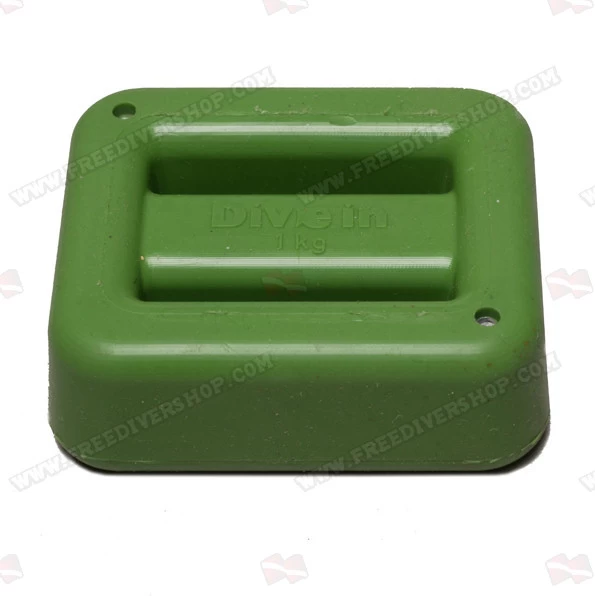 1 Kg / 2.2 Lbs Green Rubber Coated Belt Weight 3 1 Kg / 2.2 Lbs Green Rubber Coated Belt Weight