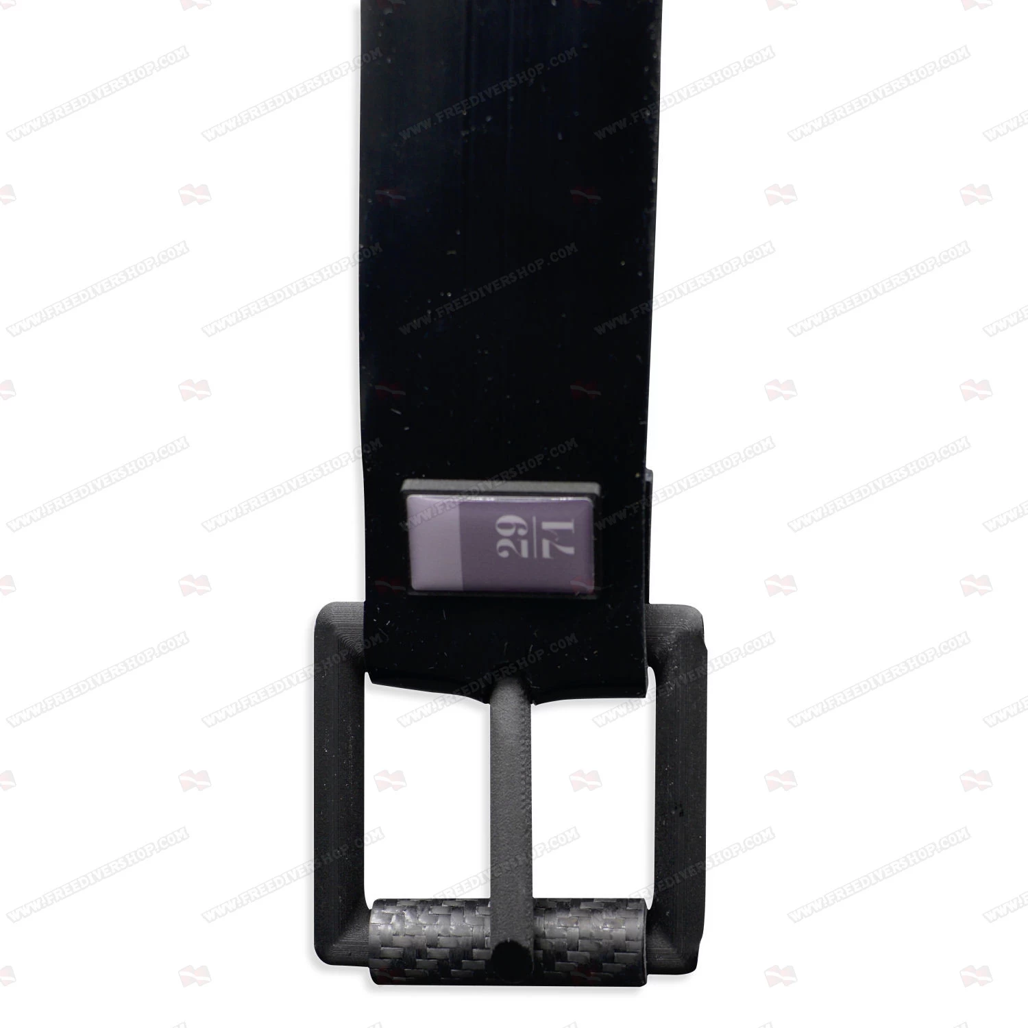 29/71 Black Silicone Weight Belt 6 29/71 Black Silicone Weight Belt - Image 4