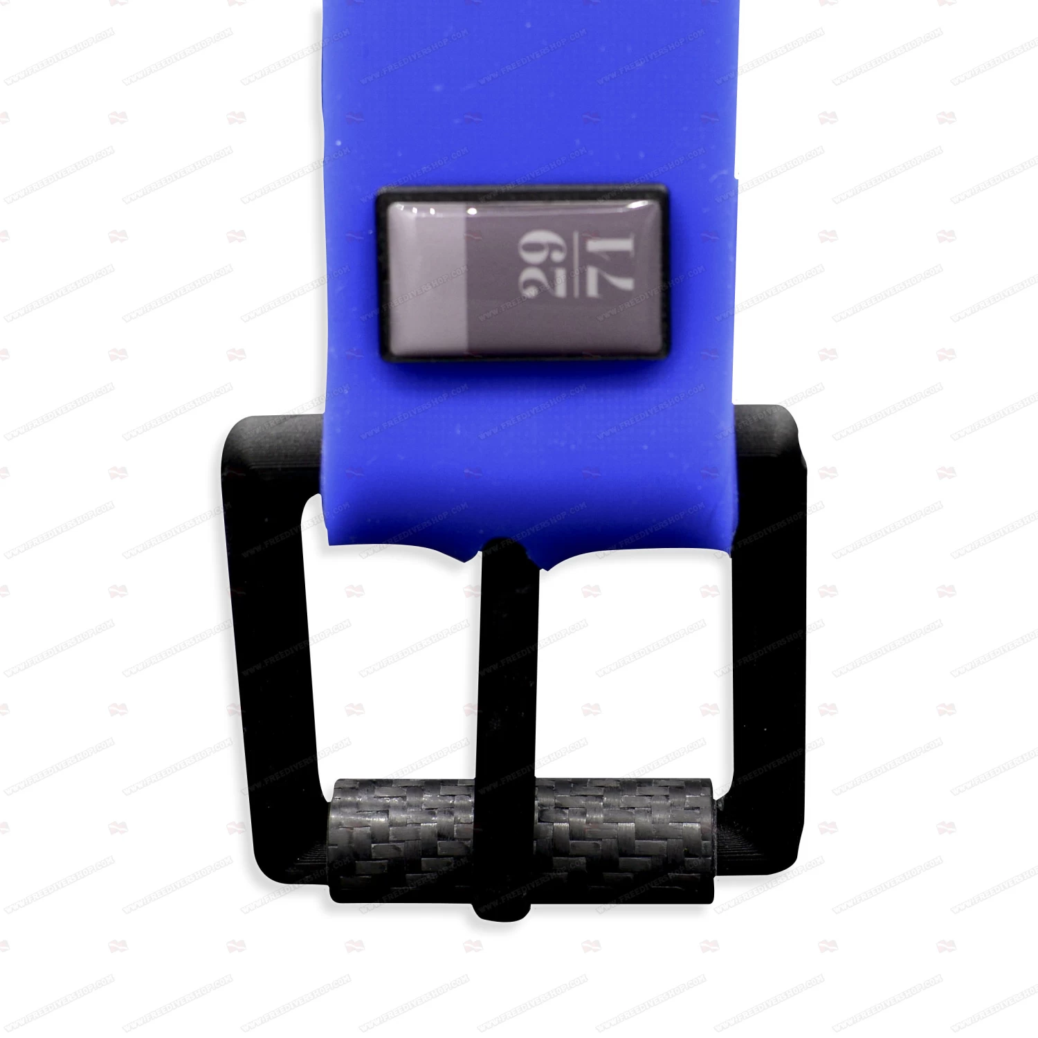 29/71 Blue Silicone Weight Belt 6 29/71 Blue Silicone Weight Belt - Image 4