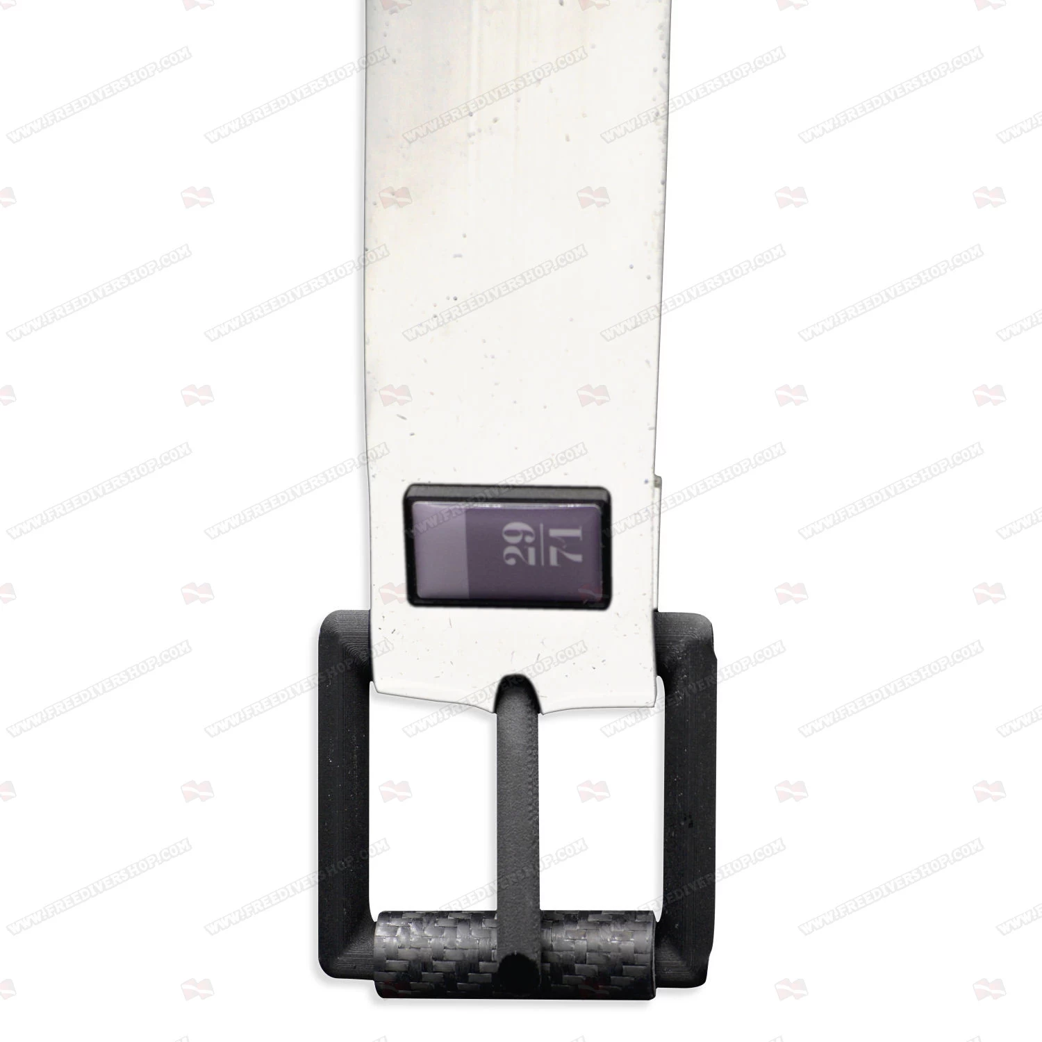 29/71 White Silicone Weight Belt 6 29/71 White Silicone Weight Belt - Image 4