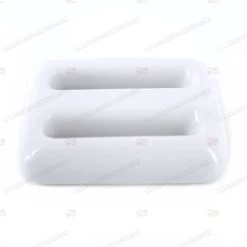 0.5 Kg / 1.1 Lbs White Rubber Coated Belt Weight 7 0.5 Kg / 1.1 Lbs White Rubber Coated Belt Weight -Restube Store 2971 weight white shop 01