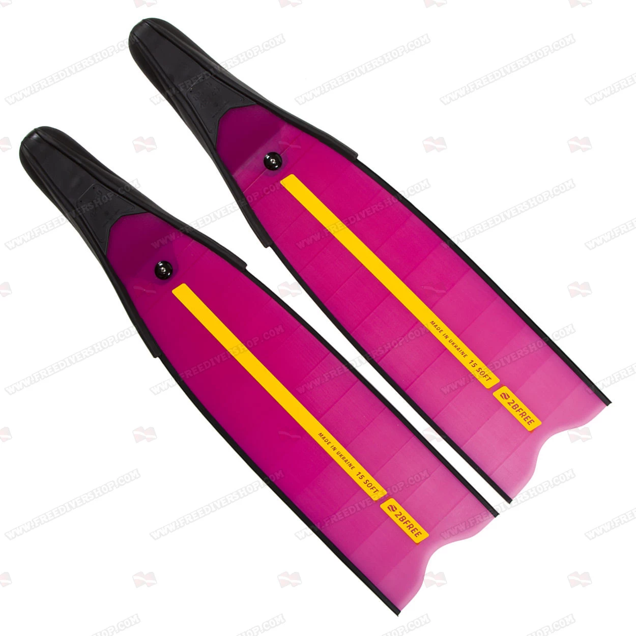 2BFREE Fabulous Pink Freediving Fins 4 2BFREE Fabulous Pink Freediving Fins - Image 2
