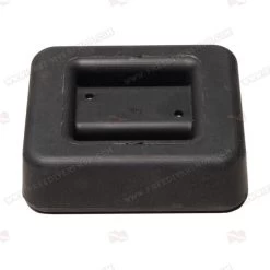 2 Kg / 4.4 Lbs Black Rubber Coated Belt Weight