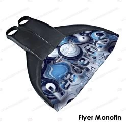 Leaderfins 3D Bubble Monofin - Limited Edition -Restube Store 3d b 03 shop