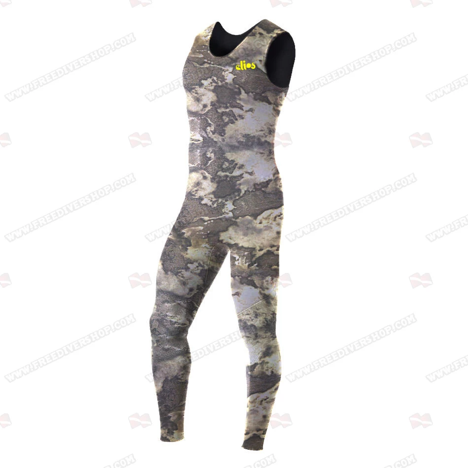 Elios 3D Green Hydro Camouflage Long John Pants 3 Elios 3D Green Hydro Camouflage Long John Pants