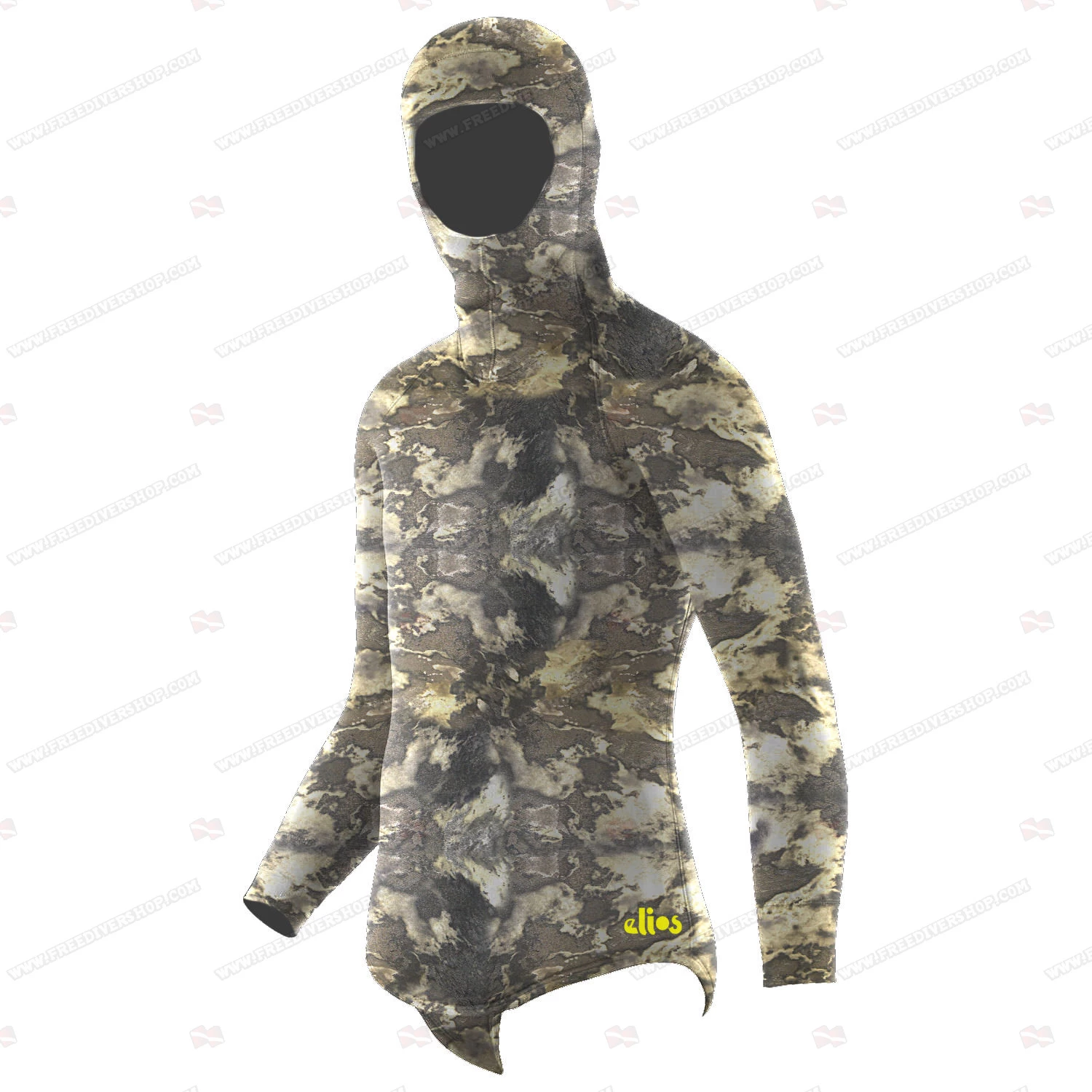 Elios 3D Green Hydro Camouflage Hoodie Jacket 3 Elios 3D Green Hydro Camouflage Hoodie Jacket