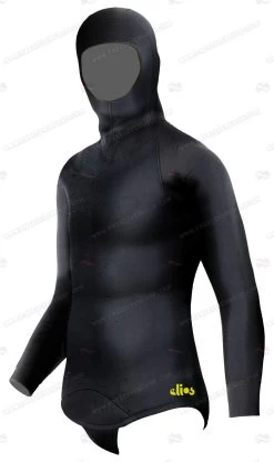 Elios Smoothskin Black - Tailor Made Wetsuit 16 Elios Smoothskin Black - Tailor Made Wetsuit -Restube Store base top superskin camo black