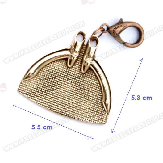 Bronze Monofin Pendant 4 Bronze Monofin Pendant - Image 2