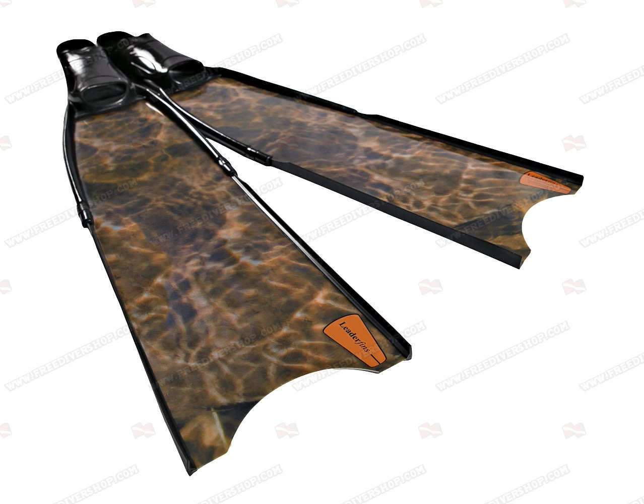 Leaderfins Brown Camo Fins 5 Leaderfins Brown Camo Fins - Image 3