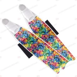 Leaderfins Neon Color Brick Fins - Limited Edition