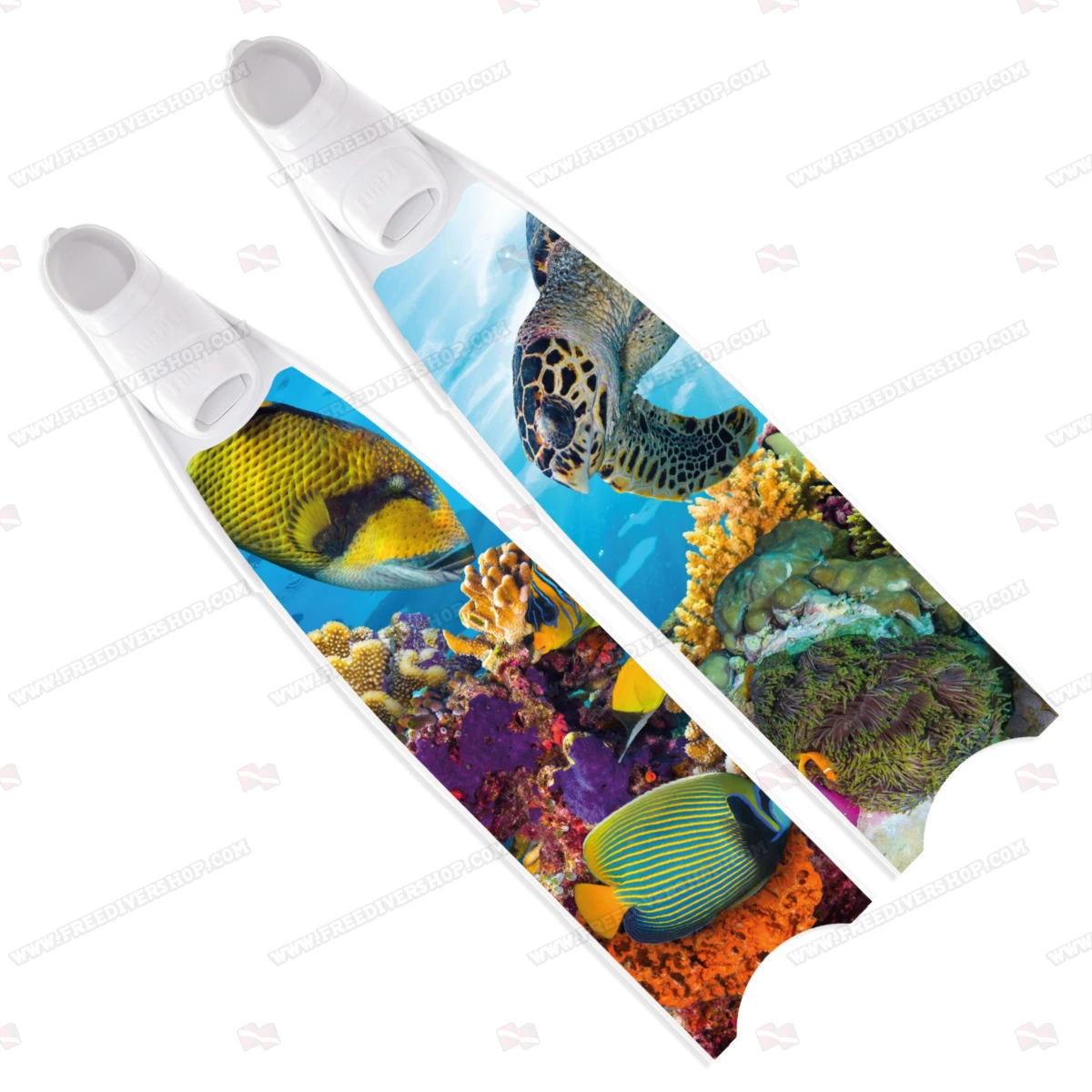 Leaderfins Coral Reef Fins - Limited Edition 3 Leaderfins Coral Reef Fins - Limited Edition