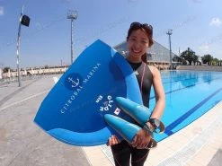 WaterWay Finswimming Glide Monofin 37 WaterWay Finswimming Glide Monofin -Restube Store glide blue 1