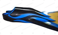 GoldFin Fish Tail Finswimming Hyper Monofin -Restube Store hyper hm blue black 03 1