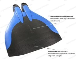 Leaderfins Hyper Professional Carbon Monofin + Socks -Restube Store hyperpro6