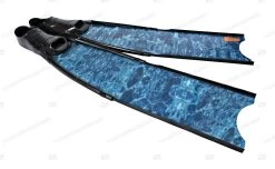 Leaderfins Blue Camo Fins -Restube Store img 1330