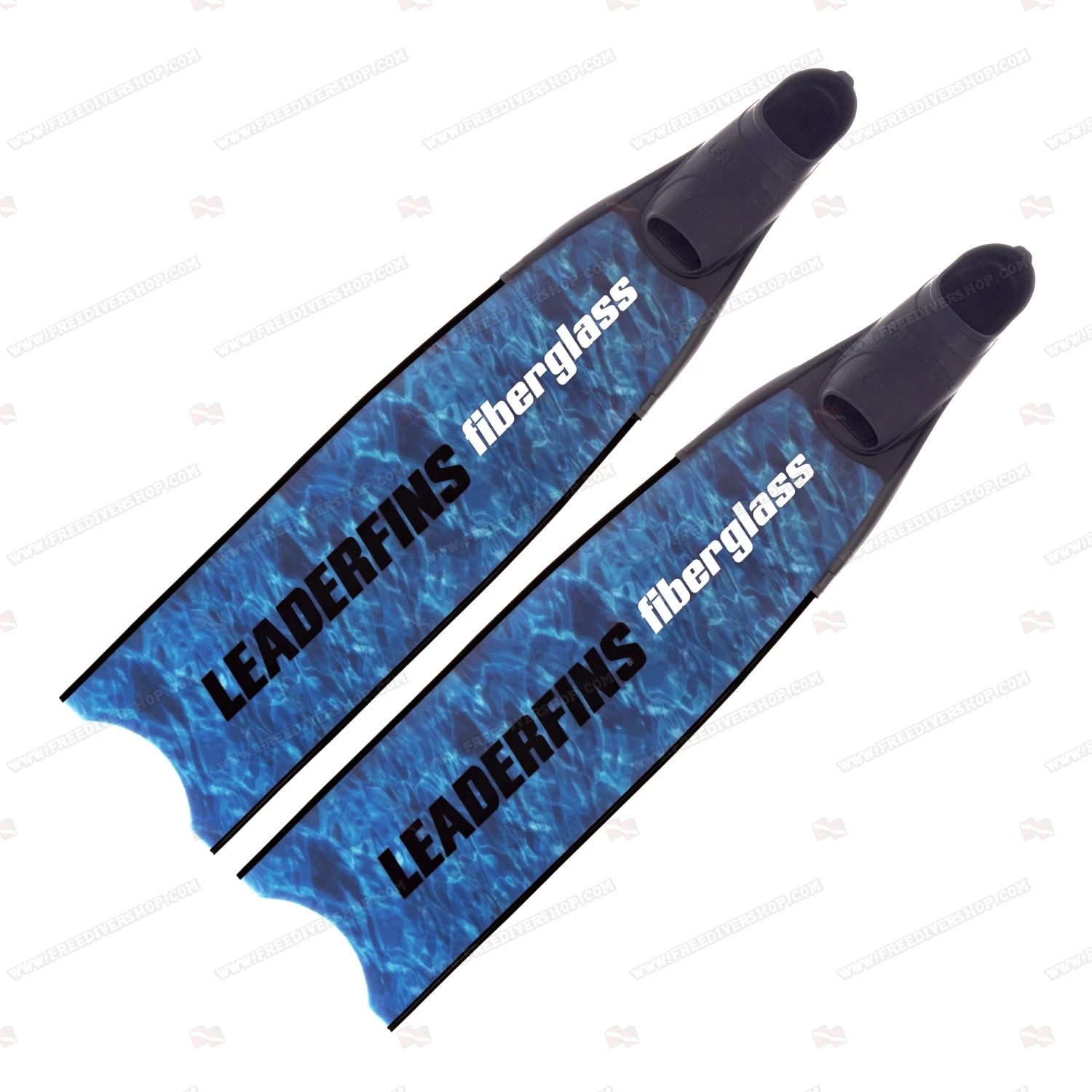 Leaderfins Forza Blue Camo Fins 7 Leaderfins Forza Blue Camo Fins - Image 5