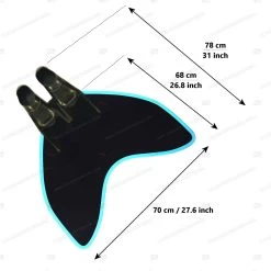 WaterWay Nemo Mermaid Monofin 10 WaterWay Nemo Mermaid Monofin -Restube Store nemo mermaid dimenstions