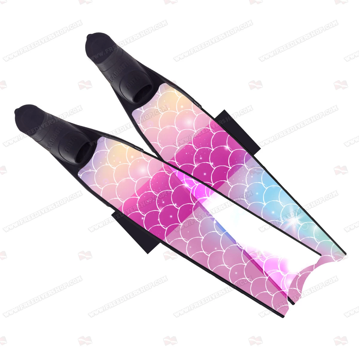 Leaderfins Neon Mermaid Fins - Limited Edition 4 Leaderfins Neon Mermaid Fins - Limited Edition - Image 2