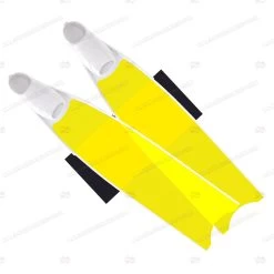 Leaderfins Neon Yellow Fins - Limited Edition -Restube Store neon yellow fins 04