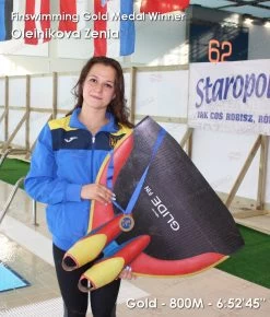 WaterWay Finswimming Glide Monofin Carbon 18 WaterWay Finswimming Glide Monofin Carbon -Restube Store oleinikova zenia shop