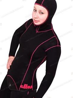 Elios Black Thermic Plush - Tailor Made Wetsuit 21 Elios Black Thermic Plush - Tailor Made Wetsuit -Restube Store pinkseams shop 1 3