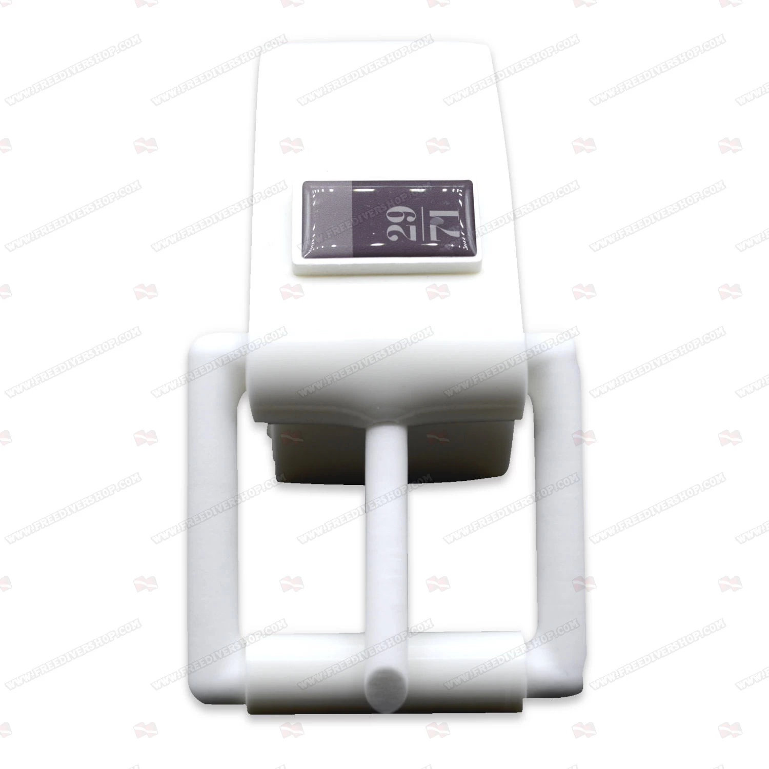 29/71 Pure White Silicone Weight Belt 5 29/71 Pure White Silicone Weight Belt - Image 3