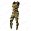 Elios Shaca / Marrone Camouflage Long John Pants 1 Elios Shaca / Marrone Camouflage Long John Pants -Restube Store shaca longjohn