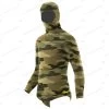Elios Shaca / Marrone Camouflage Hoodie Jacket 2 Elios Shaca / Marrone Camouflage Hoodie Jacket -Restube Store shaca top hoodie