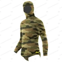 Elios Shaca / Marrone Camouflage - Tailor Made Hoodie Jacket