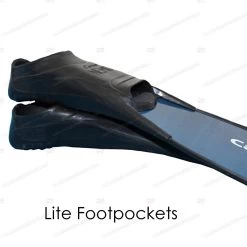 WaterWay Capt. Nemo Deep Blue Power Fins -Restube Store shop 07 t