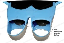 WaterWay Kids Swimming Monofin -Restube Store soft neoprene fp lining m2 6 1