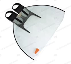 Leaderfins Ice Monofin + Socks 8 Leaderfins Ice Monofin + Socks -Restube Store sport fiber with angle 3w