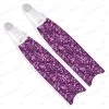 Leaderfins Violet Sparkle Fins - Limited Edition 1 Leaderfins Violet Sparkle Fins - Limited Edition -Restube Store violet spark fins new