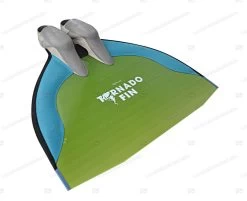 WaterWay Finswimming Tornado Monofin 12 WaterWay Finswimming Tornado Monofin -Restube Store waterway tornado green 1