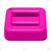 1 Kg / 2.2 Lbs Pink Rubber Coated Belt Weight