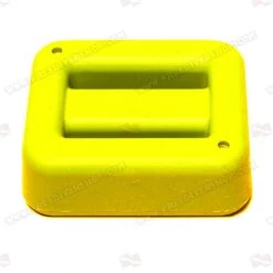 1 Kg / 2.2 Lbs Yellow Rubber Coated Belt Weight
